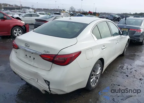 2020 Infiniti Q50 Luxe Awd from USA, damaged, VIN JN1EV7AR9LM253721